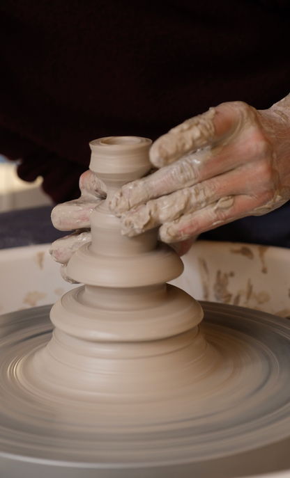 Workshop tournage : Bougeoirs à offrir