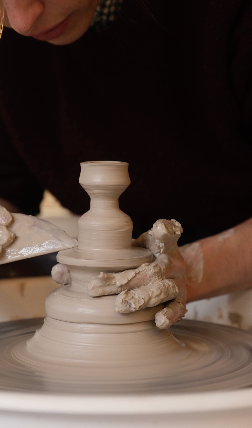 Workshop tournage : Bougeoirs à offrir