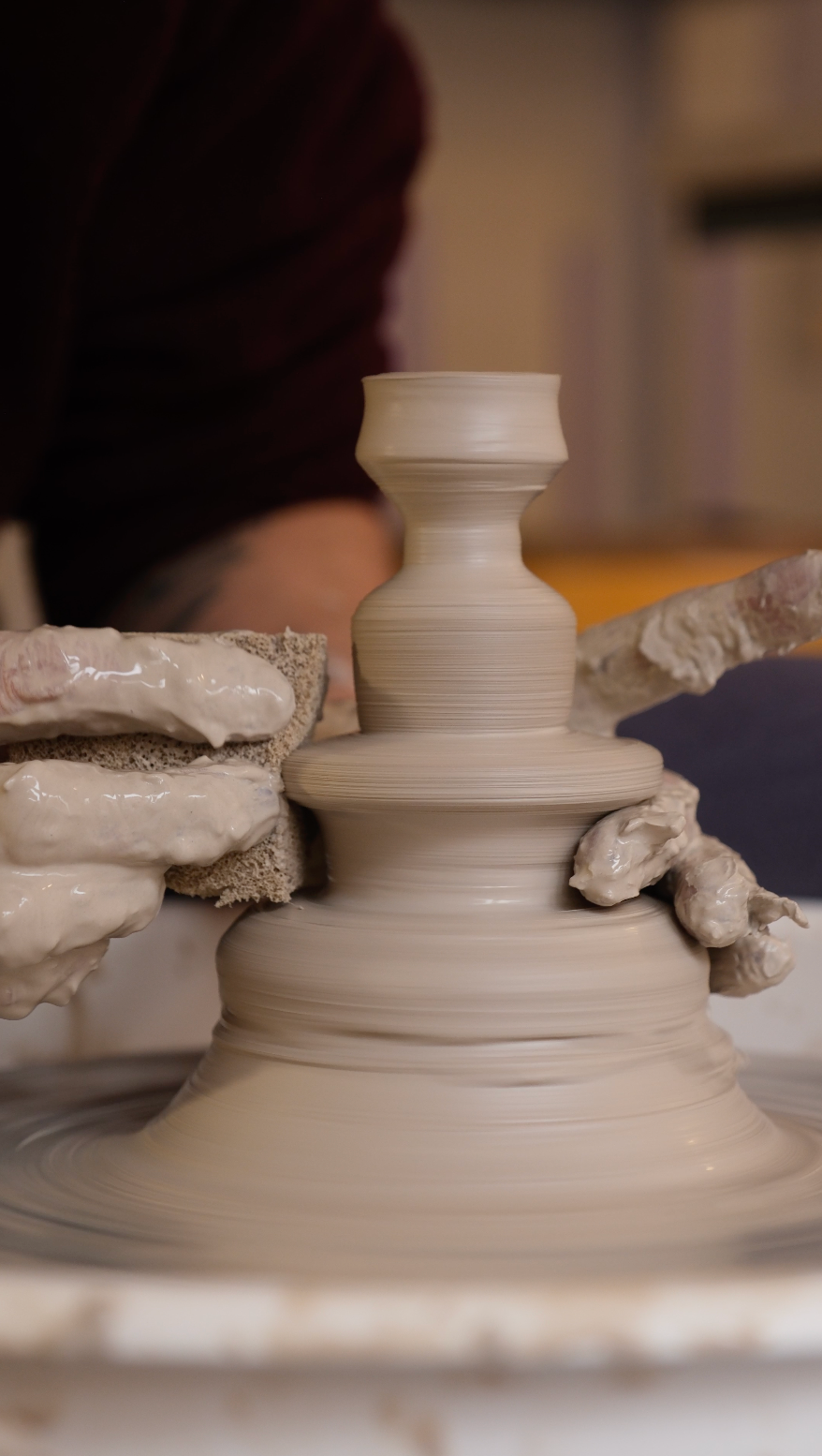 Workshop tournage : Bougeoirs à offrir